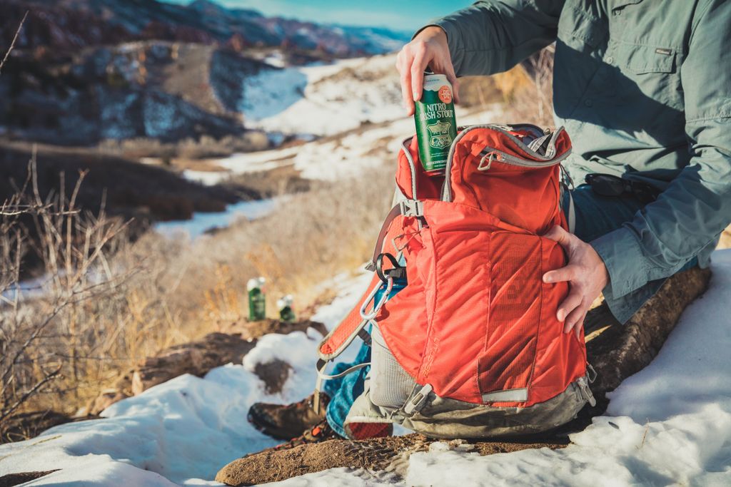BreckBrew's tweet photo. We put the smooth, cascading #nitro experience in a fixed widget can. Because drinkability is clutch at any elevation. β‘ποΈπ» #breckbrew #nitroonthego https://t.co/0roQb266RR