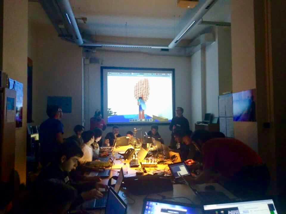 coderdojobo's tweet image. Oggi primo appuntamento Pytondojo, grande inizio con Pycraft per i nostri ragazzi @SalaBoRagazzi @BiblioSalaborsa @ProgrammaBol @PycraftEdu