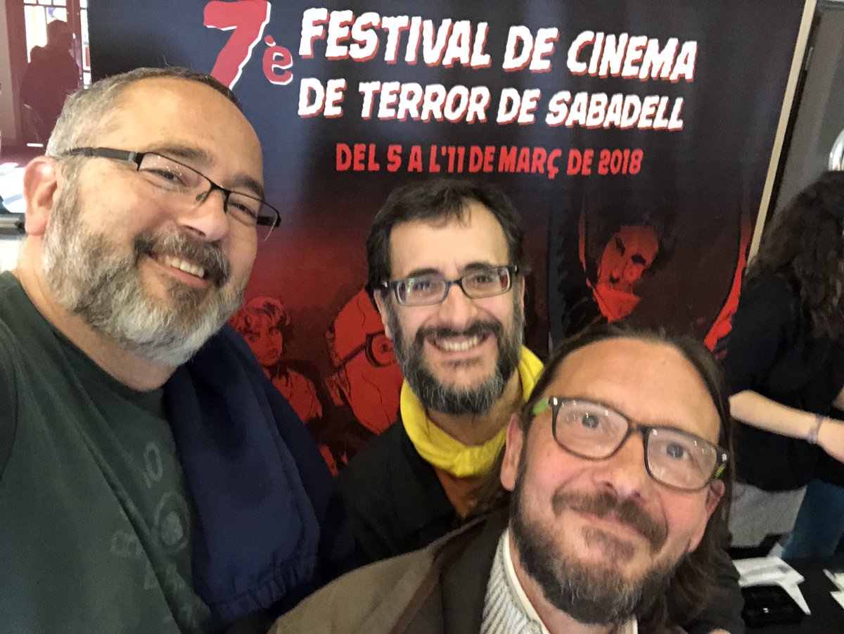 jopuigg's tweet image. Molt orgullosos d’haver participat al concurs de micrometratges del @SBDFilmFestival amb #LastChapter  L’any que ve més i millor!!
@AmadeuPi @EliesVF @KMadrid_Ribas @dagonalo