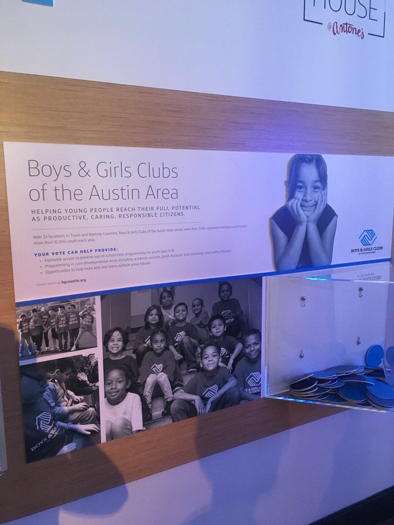 NACallahan's tweet photo. Incredible presentation by my fellow behavioral econ nerd, @katyaandresen on how to tap into the unthinking mind &amp; deliver experiences that matter. (Bonus: #CapitalOneHouse is doing charity instead of swag &amp; I got to vote for the org that raised me. I ❤️ @BGCA_Clubs) https://t.co/kjQ7cQZkFb