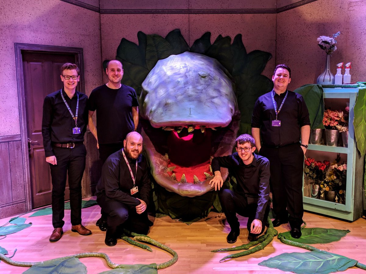 MEdwardsMusic's tweet photo. A @Jamesatherton1 -less #TisWritten band. Thanks again chaps. Was a great week playing alongside you. You definitely masked my wrong notes extremely well! M https://t.co/Xvdr0eX4v2