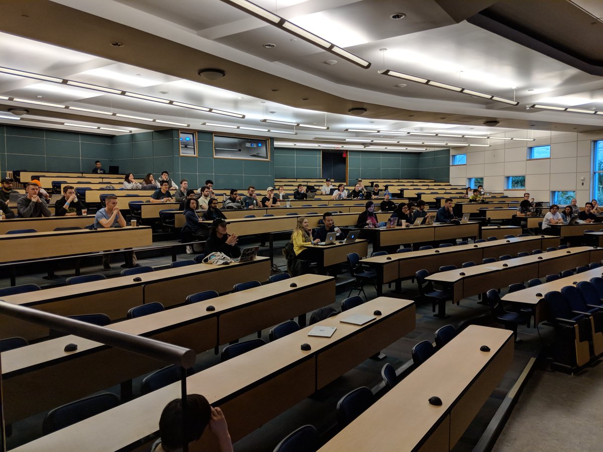 hackuvic's tweet photo. Opening Ceremonies are underway!! #hackuvic https://t.co/Ebt0UCvJhY