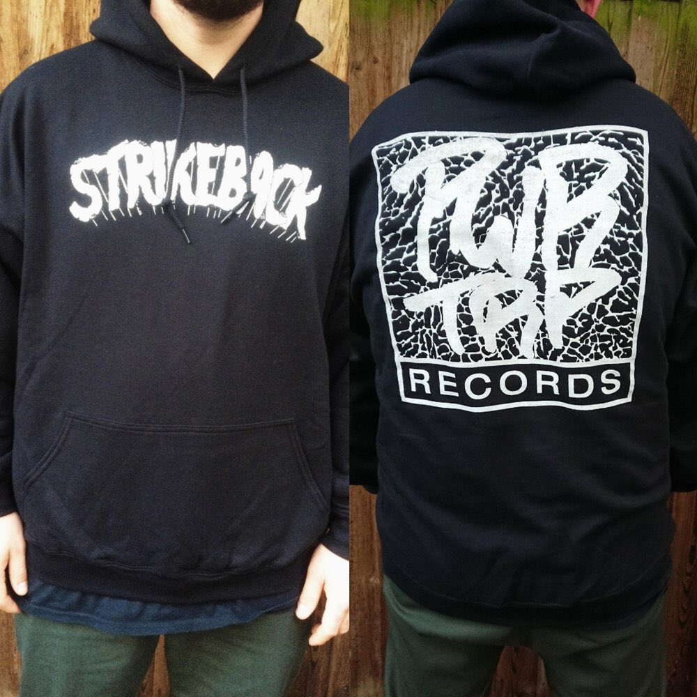 strikebackuk's tweet image. Tour leftovers now up for sale. Hoods for £20 &amp;amp; t-shirts down to £5! 
strikebackuk.bigcartel.com