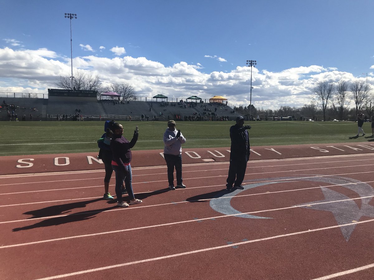 Rebel_Athletics's tweet photo. The Columbine Track and Field Invitational is now and forever the Ivory Moore We Are Columbine Track and Field Invitational. We love you Coach Moore! We Are Columbine! https://t.co/KKxUoyla0y