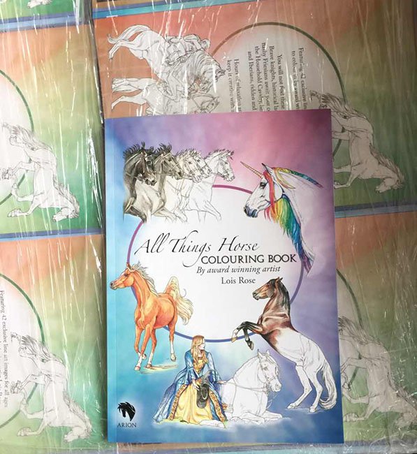 loisrosefineart's tweet photo. Pop into @JarroldBooks in Norwich to pick up your copy of my All Things Horse colouring book, suitable for all ages and abilities with 42 exclusive artist drawn images to inspire your creativity! #book #bookshop #jarrolds #norwich https://t.co/jRRy0l41TV