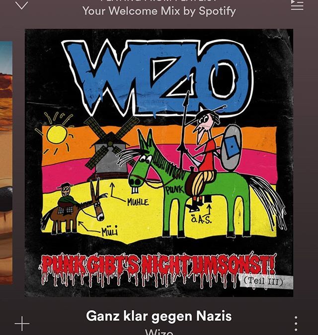 RobertPazurek's tweet photo. #noafd #ganzklargegennazis läuft... @spotify 😊 https://t.co/AHtxf0niIk https://t.co/0shT7uKVX5