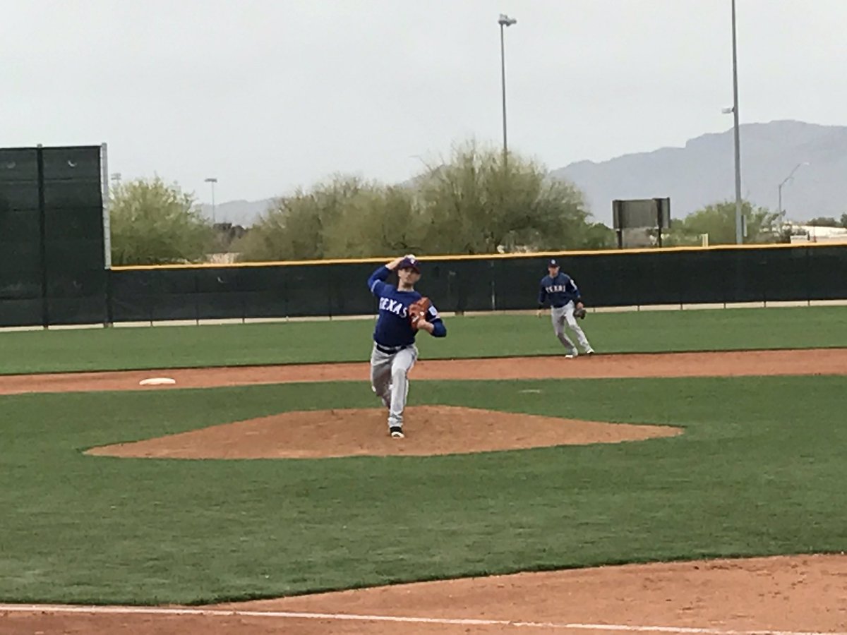 RidersPressBox's tweet photo. 2017 Riders IF/OF Royce Bolinger has started pitching this spring. He made two emergency relief appearances last year with the Riders. https://t.co/Sh7cImeV3i