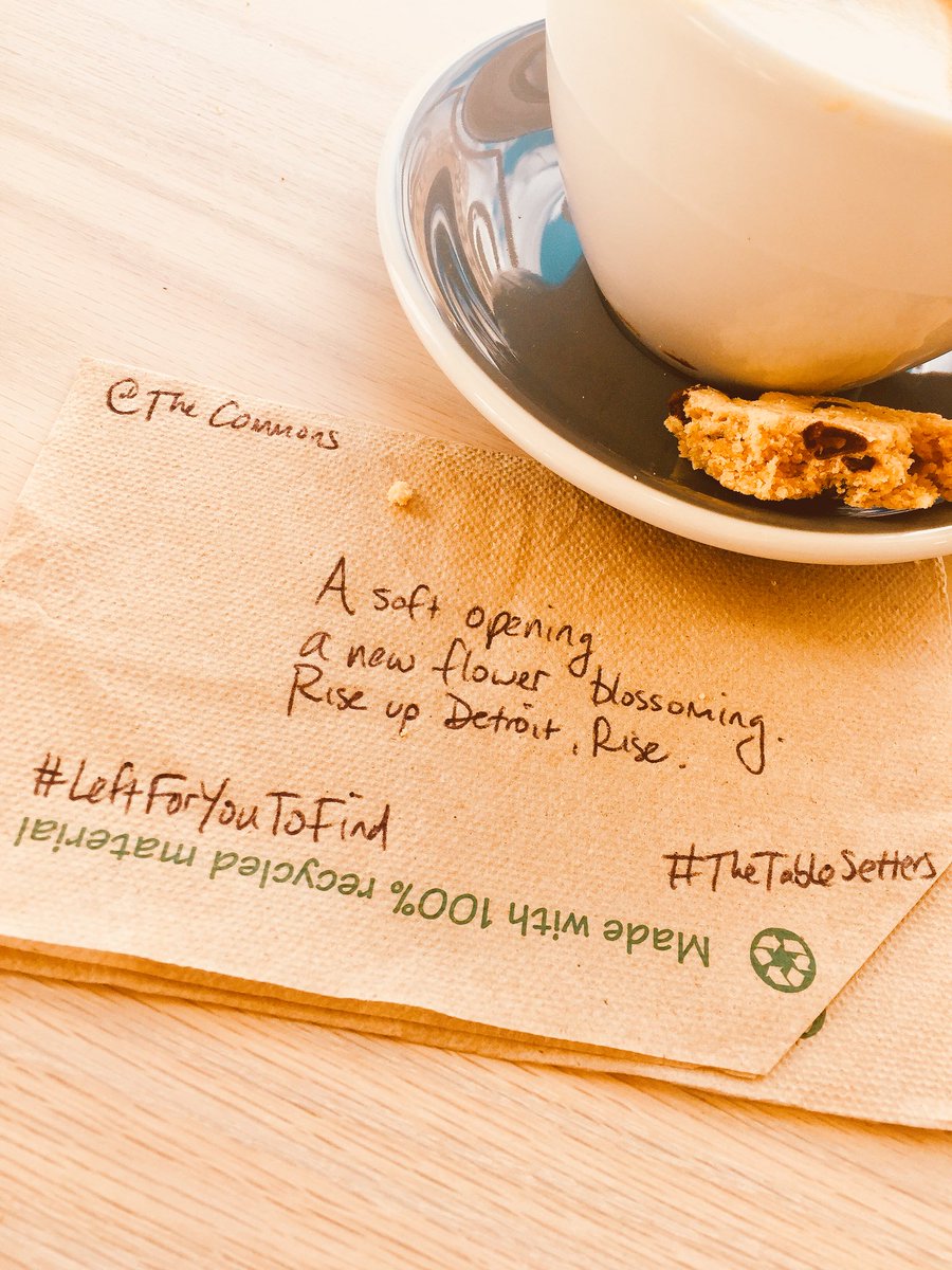 mathyuDjan's tweet image. A soft opening,
A new flower blossoming.
Rise up Detroit, Rise.

#LeftForYouToFind
#TheTableSetters
#mathyudjan