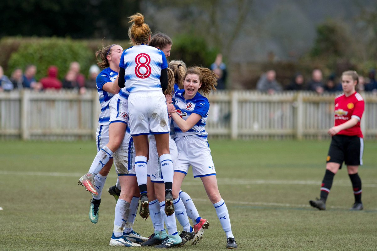 ReadingFCWomen's tweet photo. What a win it was today for our U16s! 👏👏👏 

They’ve become our first side to make the final of the Girls FA Youth Cup, huge achievement 💪💙 https://t.co/T4qNiuPT6d