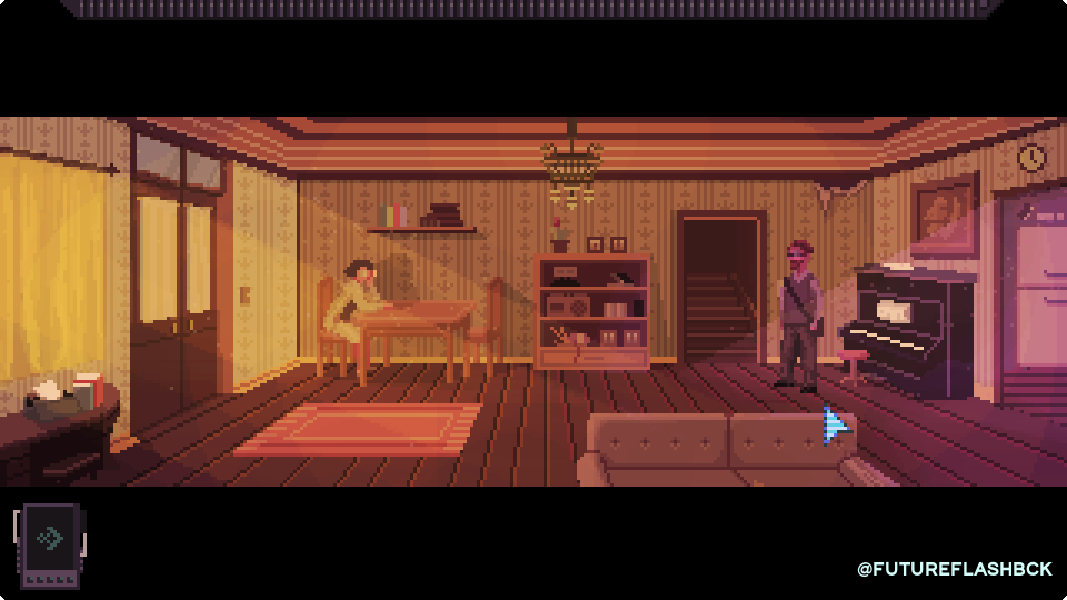 futureflashbck's tweet photo. a quiet Saturday afternoon.
#screenshotsaturday | #pointandclick | #indiedev | #gamedev | #pixelart | #futureflashback https://t.co/kYKF0XZZIC