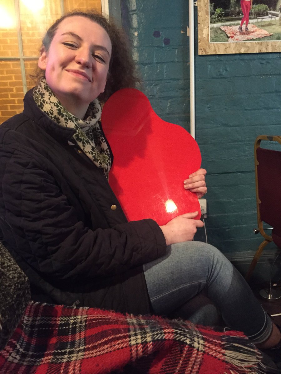 ShefFemArchive's tweet photo. Had so much fun last night watching @chellaquint perform! (picture below ft. the lovely Cora) #periodpositive #SheFest2018 https://t.co/OtGvD4pGbP