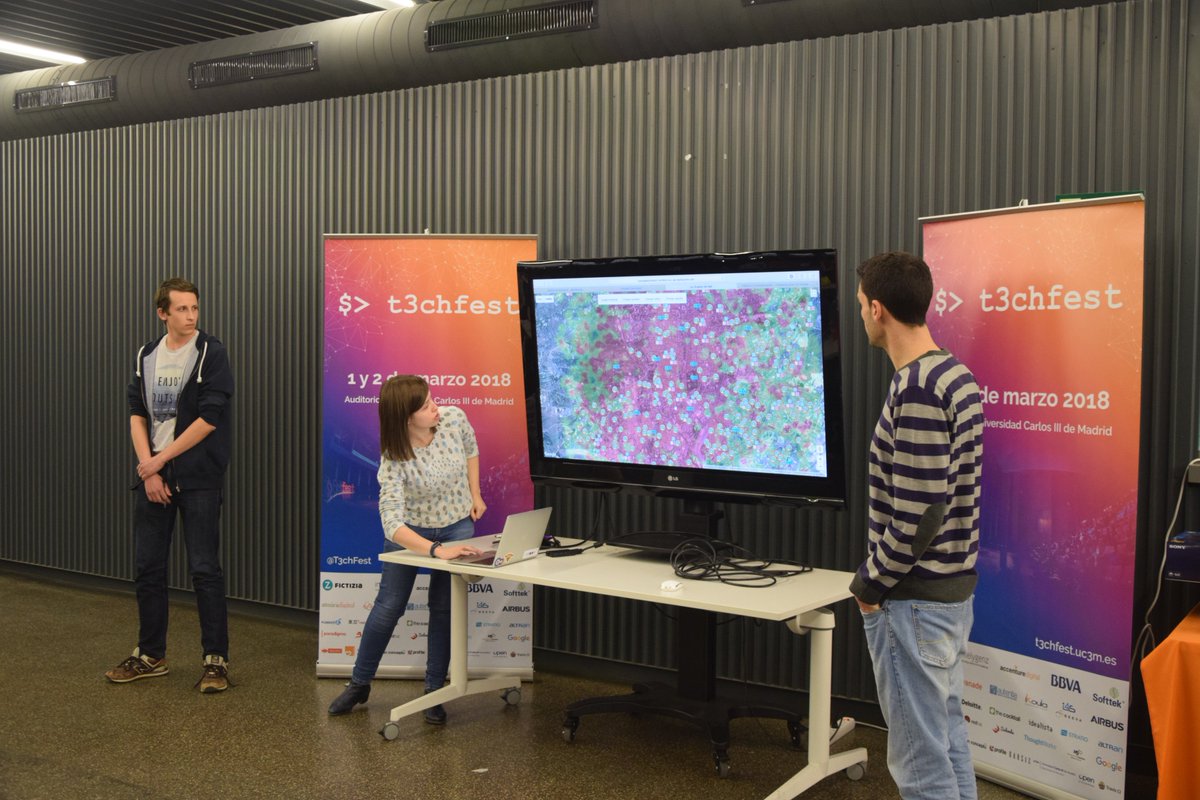 nangulito's tweet photo. Primer premio para los Ángeles de Nati en el Hackathon del @T3chFest . ¡Qué bien lo pasamos! https://t.co/XwTxavfIQM @wachino @BG_Dani https://t.co/0l7ulXLA7h