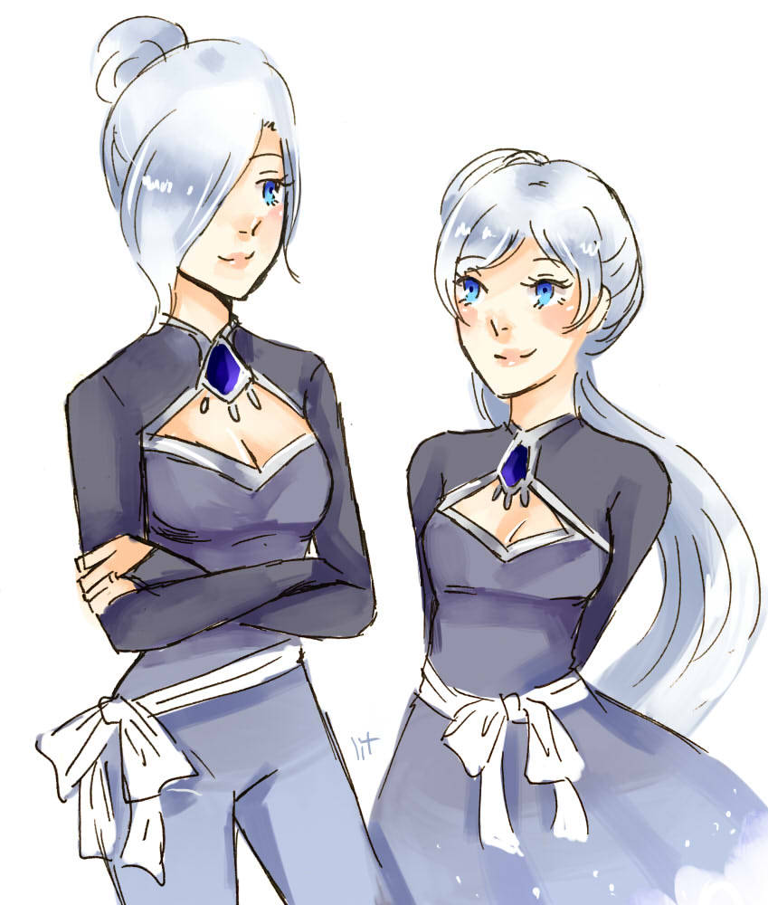 FrozenElegance's tweet image. ❄️ Like sister, like sister 💙