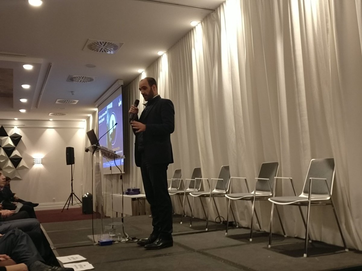 Rodrigo Ballester from the <a href="/EU_Commission/">European Commission</a> on entrepreneurship education at JADE Spring Conference 2018!
Glad to be back in the heart of Europe!
<a href="/JADEnetwork/">Jade Network</a> #TogetherWeGrow #StudentsFosteringEntrepreneurship