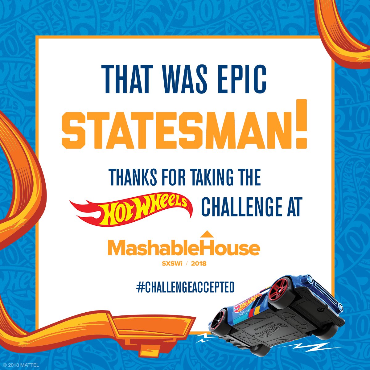 Hot_Wheels's tweet image. In it to win it at the #MashBash Hot Wheels Minute to Win It Challenge! 📸🙌 #MashHouse