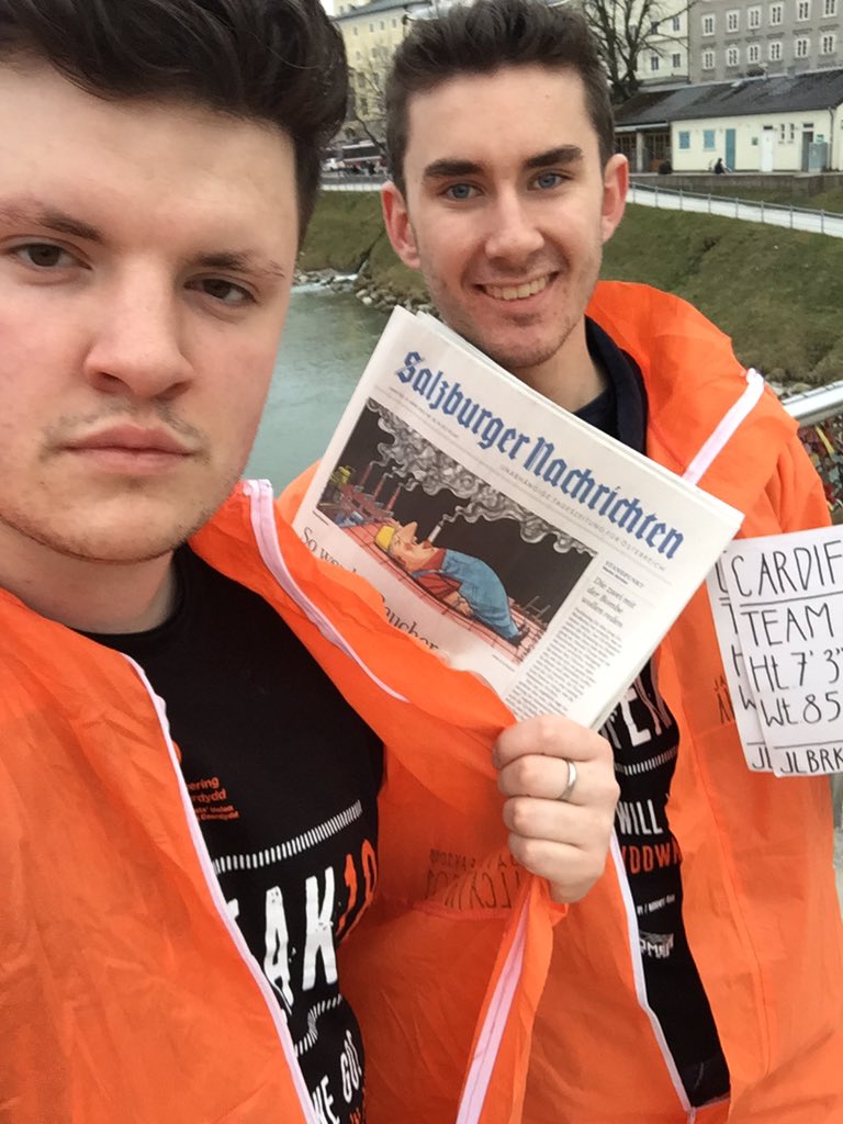 TeamAlcatraz18's tweet photo. SO...we reached our furthest point! After not being content with staying in Memmingen, we bussed/ trained our way via Munich into Austria 🇦🇹, finishing in Salzberg, outside the birthplace of Mozart. Now back to Munich to chill ahead of our return #JailbreakCUSU @VolunteerCUSU https://t.co/oWwXjGZFR4