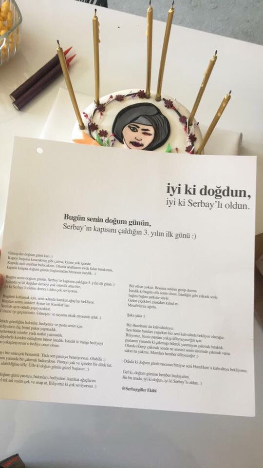 serbaycomtr's tweet photo. Grafikerimiz Aynur'un doğum gününden geriye kalanlar.
@serbaygiller #serbay #serbayinteractive #dijital #reklam #ajansı #reklamajansı @AynurCaan @gorkem__ozdemir https://t.co/k7Y1vczvA9