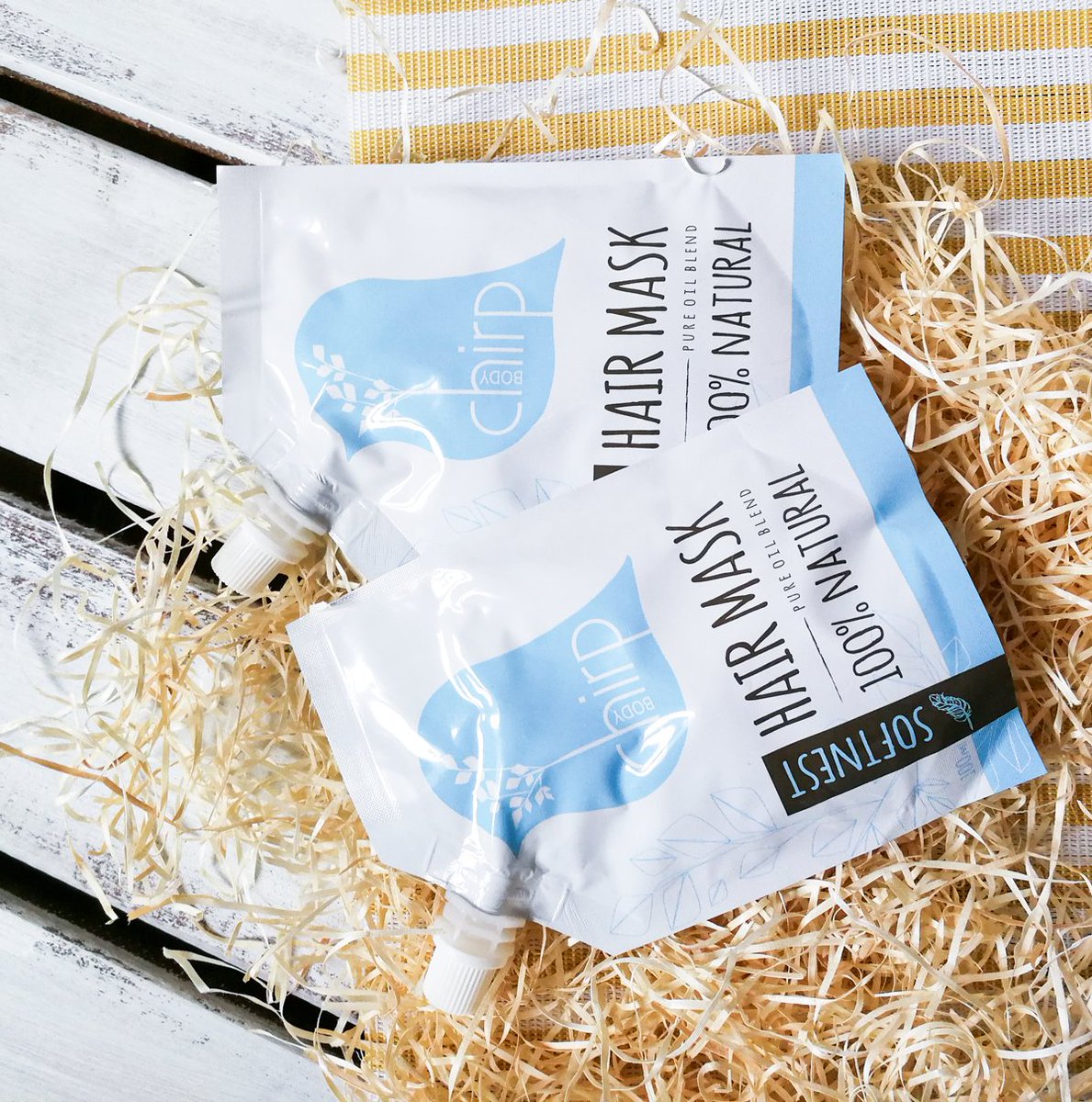 squidgyvegan's tweet photo. Fab hair mask by @chirpbody made with 100% natural ingredients! <3 :) Lovely, leaves your hair silky smooth. #VeganProducts #MustTry https://t.co/xJ1Vf1lbz5 https://t.co/LcdeKsOZkL
