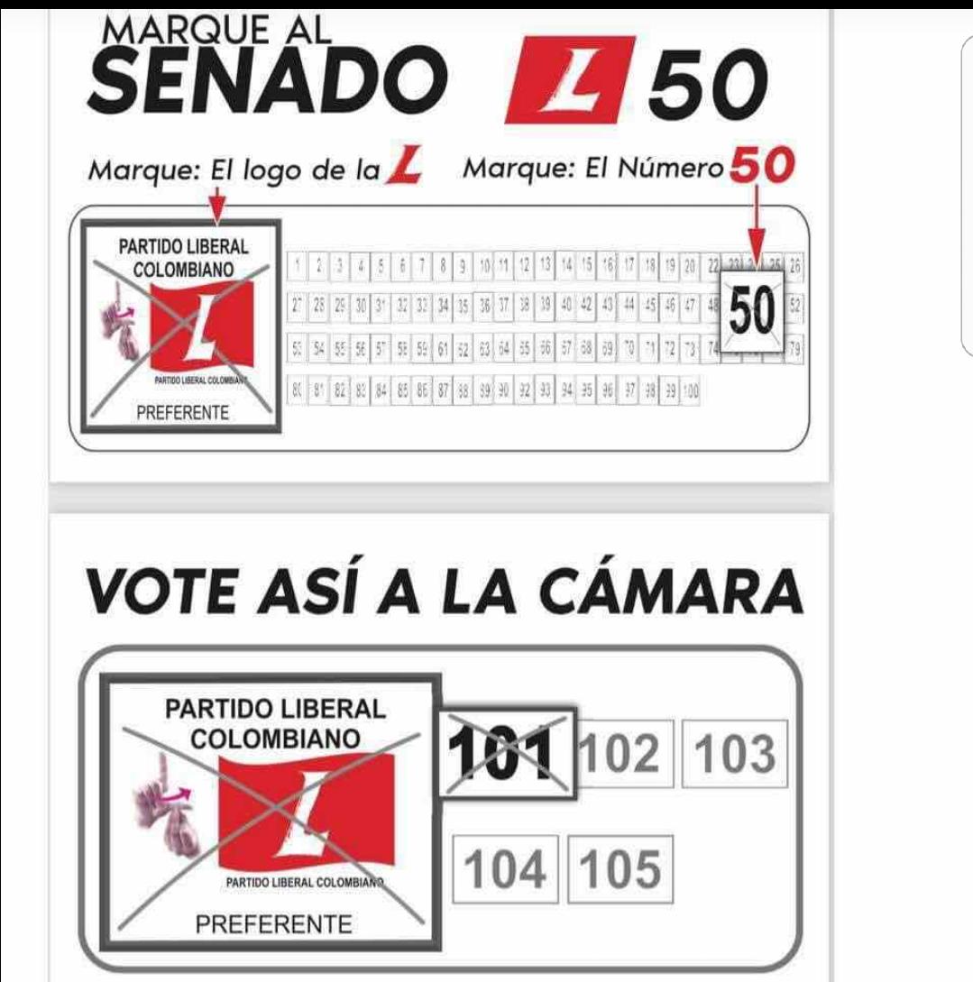 camaral101's tweet photo. Apóyanos este 11 de marzo, marcando #L101 a la Cámara y  #L50 al Senado https://t.co/b95ER3AvcI