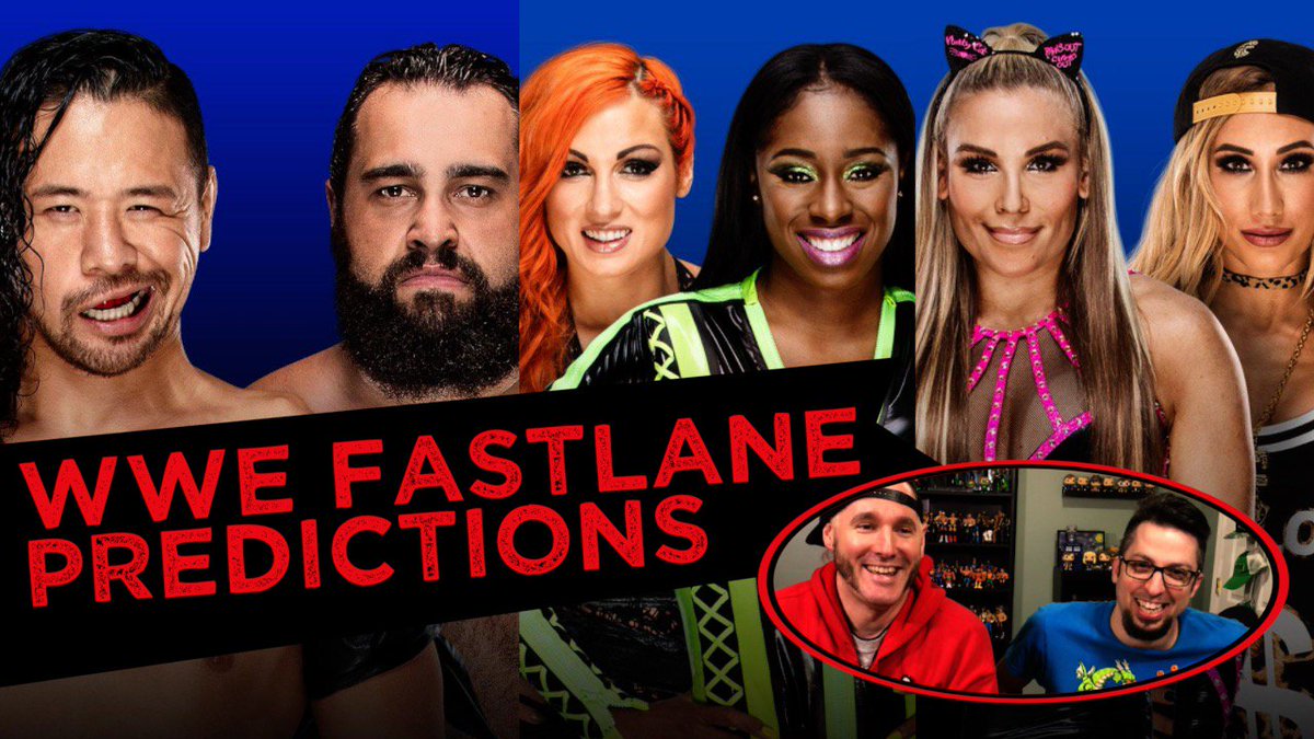 2JerseyBoysPod's tweet photo. Hey folks! @DannyGoodtimes &amp; @ChrisRobinsonNJ have their predictions up on @YouTube for #WWEFastlane. They're covering all six matches on the last big show before @WrestleMania. https://t.co/i5csK0SSji https://t.co/CzjIzRPg7r