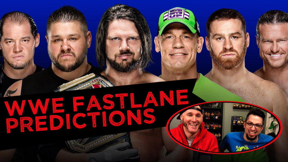 2JerseyBoysPod's tweet photo. Hey folks! @DannyGoodtimes &amp; @ChrisRobinsonNJ have their predictions up on @YouTube for #WWEFastlane. They're covering all six matches on the last big show before @WrestleMania. https://t.co/i5csK0SSji https://t.co/CzjIzRPg7r