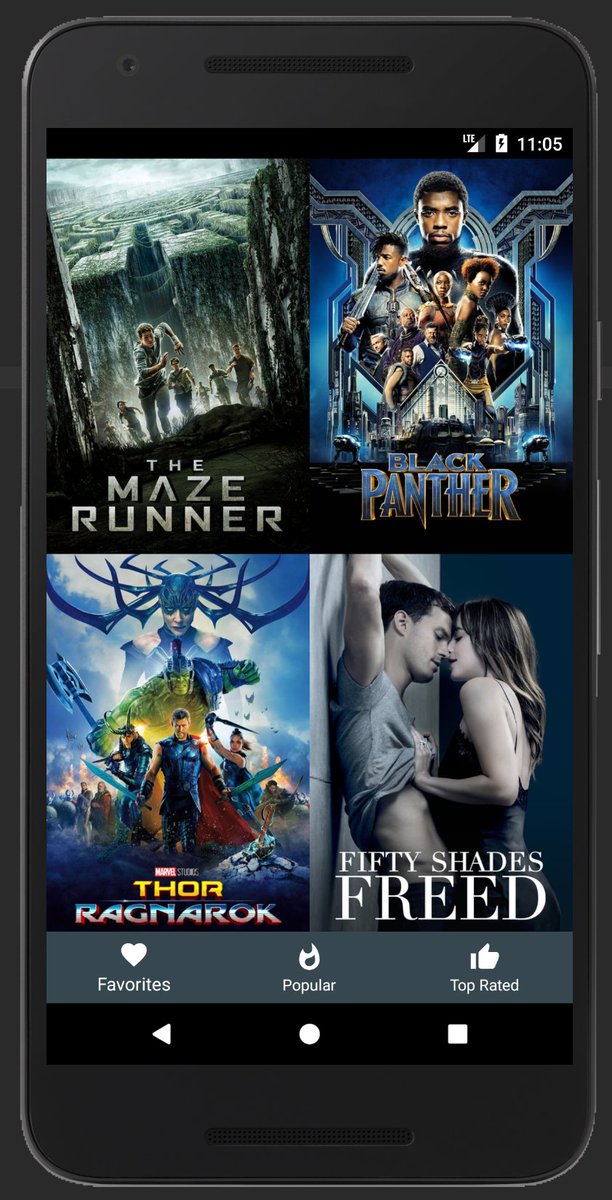 SonyaMoisset's tweet photo. // Second #Android Project. Movie App Phase One
https://t.co/KfTCA0Ku1o
#andproject #madewithudacity #googleudacityscholars #Nanodegree https://t.co/Zxo40nj6nw
