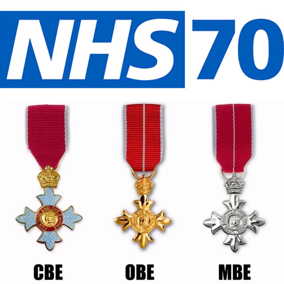 AntonyTiernan's tweet photo. Do you know an amazing NHS nurse, porter, doctor, receptionist, paramedic, call handler, scientist, physio, midwife, volunteer, etc? The only way they will receive a Queen’s Honour is if someone nominates them. Do it now and make their year! https://t.co/OT7foCQcOE #NHS70 🎖🎖🎖 https://t.co/2TL3zZGBlS