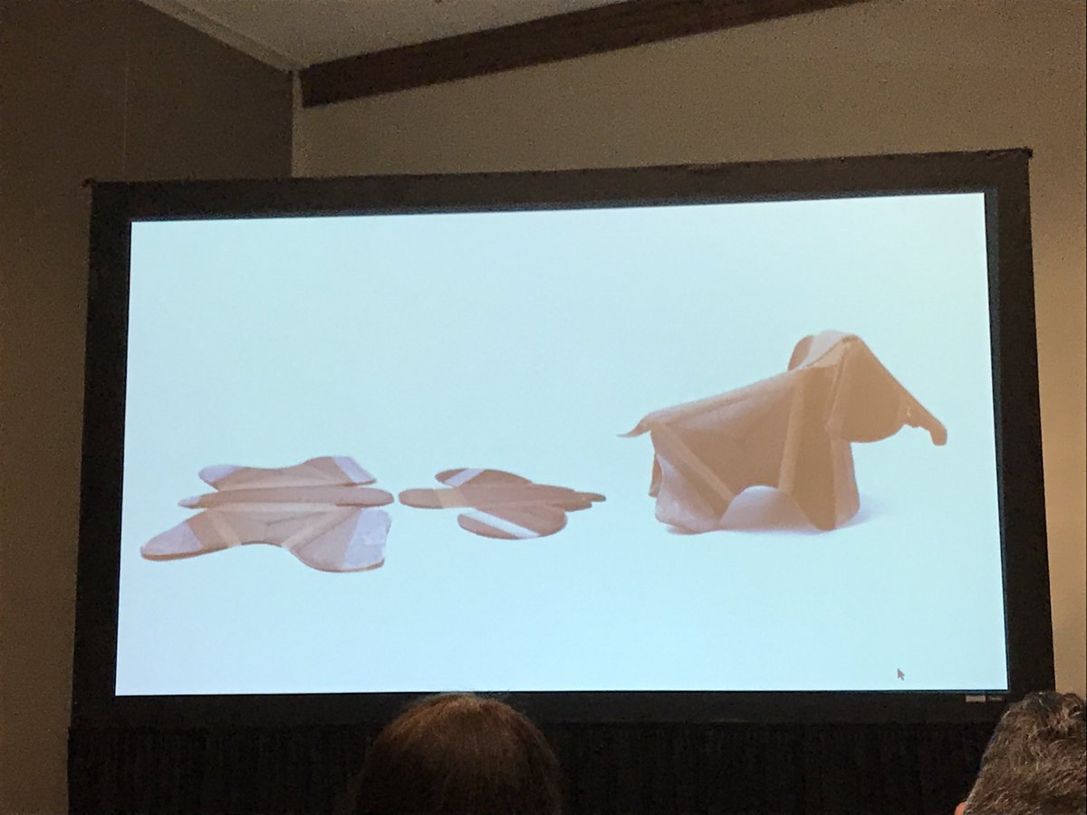 SwissnexBosNYC's tweet photo. “We want the property of wood, but we wanted full design freedom, so we started printing our own wood.”
-@SkylarTibbits , @SelfAssemblyLab
w/ @Guberan_ch
#AI #SXSW #Switzerland #Future #SXSW18 #SXSWswiss #3DPrinting #Design https://t.co/7sKvW69vl5