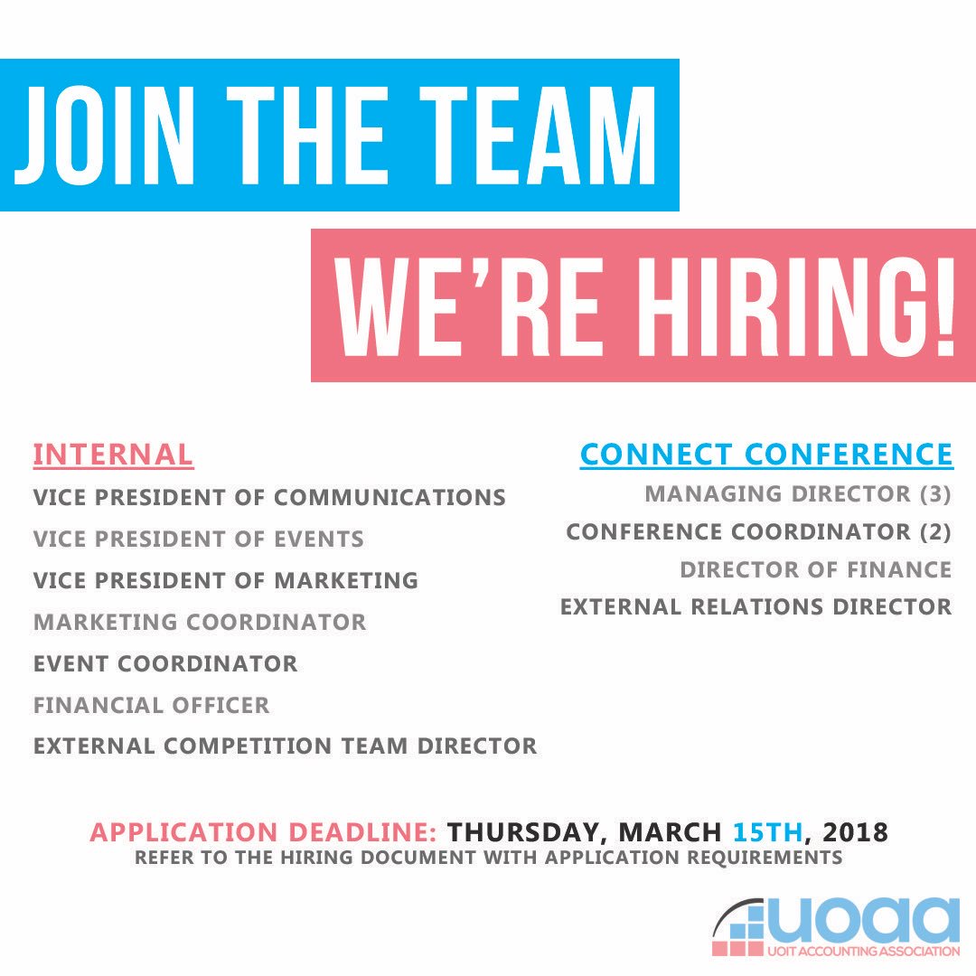 Apply today to be an executive on one of UOIT’s most prestigious student organizations! dropbox.com/s/q783dzsq9ksh…