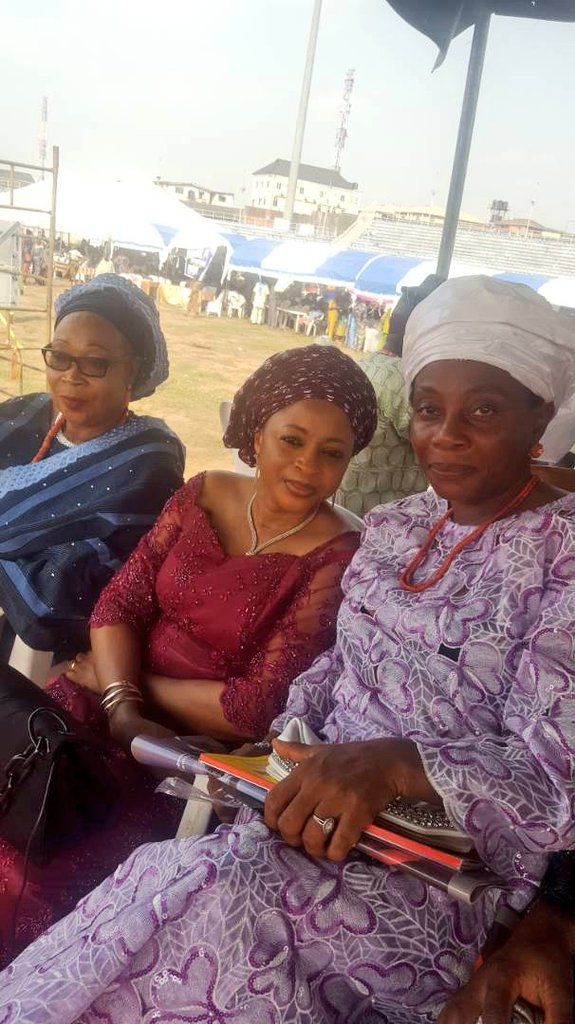 Unilag_Oyo's tweet photo. L-R: Chief Mrs Soladoye, Dr Bisi Akin-Alabi (@educassembly, the Chairperson of the branch) &amp; the Iyaloja of Ibadan Land.

@CCIIBADAN @ibcityannouncer @IBcityinfo @unilagalumniass

#unilag #alumni #IbadanCulturalDayFestival2018 https://t.co/52B6AmIhxO