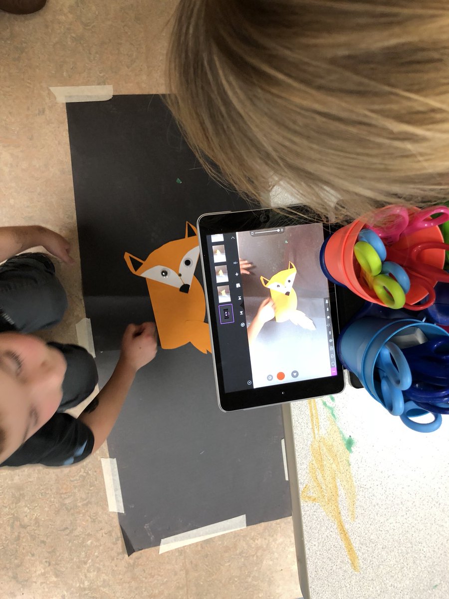 MissBeesTweets's tweet photo. We made our animal research projects come to life using #StopMotion ! Stay tuned to see our final products when we add voiceovers of our research! When #firstgade students become filmmakers 🙌🏼👌🏼 #MakerSpace #STEMeducation #steam https://t.co/qUrc7jBMne