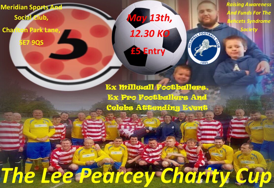 Hey guys please retweet this! It takes 2 seconds and will really help raise the profile of the event! <a href="/MillwallFC/">Millwall FC</a> <a href="/SoccerAM/">Soccer AM</a> <a href="/FisherFC/">Fisher FC</a> <a href="/OBDSFL/">OBDSFL</a> <a href="/Meridian_SSC/">Meridian Sports Club</a> <a href="/crayford_arrows/">Crayford Arrows</a> <a href="/WellingTownFC/">WellingTownFC 🥾💚🖤</a> <a href="/croydon/">Mario Gomez</a>