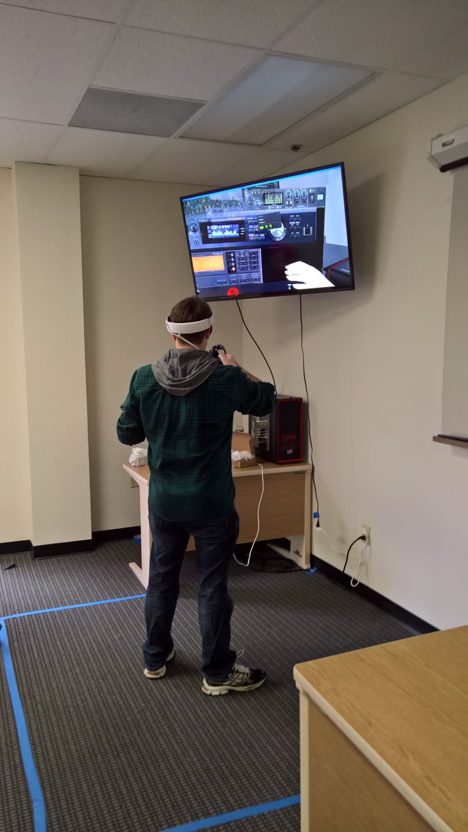 nallshouse's tweet photo. @McPhersonsound brought his #VR game to demonstrate at the #FinaleEvent @squareoneclubs https://t.co/zEMEWUe7ZM