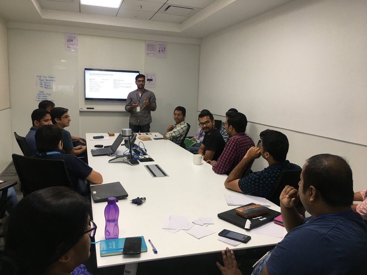 Toastmasters_D5's tweet photo. Congratulations BT speaking minds toastmasters club on your first meeting !! Hope to see many more amazing meetings ! Areas D5 district 92 #toastmasters #BritishTelecom #bangalore https://t.co/XxIUQQy3Zj