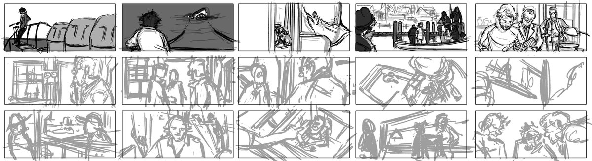 Warmin' up with some Jaws studies ?? 