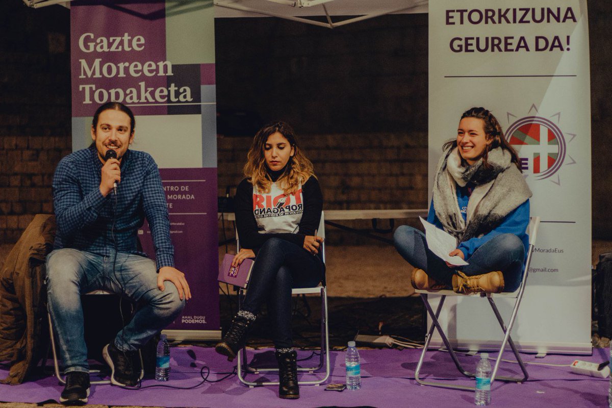GazteMoreak's tweet photo. Gazte Moreak comenzó hace 7 meses en aquel encuentro de Torrelavega que tanta Ilusión nos proporcionó. Hoy estamos aquí, con más ilusión que nunca, trabajando por y para un proyecto de juventud en Euskadi #GazteTopaketa https://t.co/47VDGmQZmL