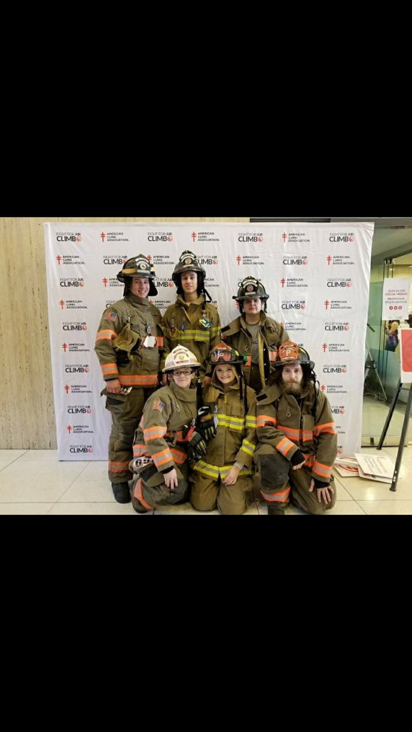 Patchin_Fire's tweet image. Some of our members climbed 37 floors today! Raising money for the American Lung Association. Great job to everyone who participated!