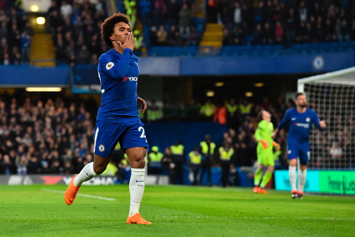 Full-time: Chelsea 2-1 Crystal Palace! 

Back to winning ways! 🙌 #CHECRY
