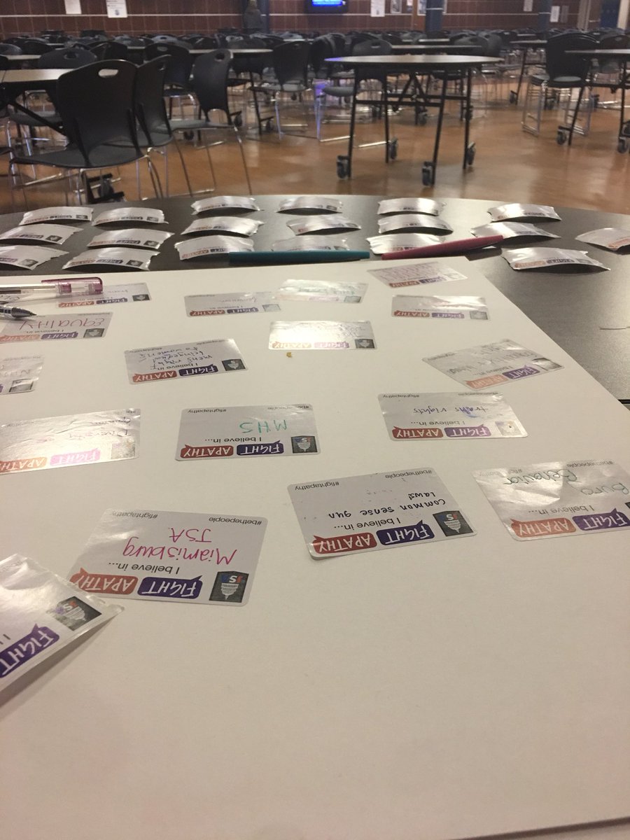 Miamisburgjsa's tweet image. Miamisburg JSA would like to thank everyone who participated in our Fight Apathy Campaign last Thursday! Keep fighting for what you believe in, speaking out and believing i️n yourself because we certainly believe in you!