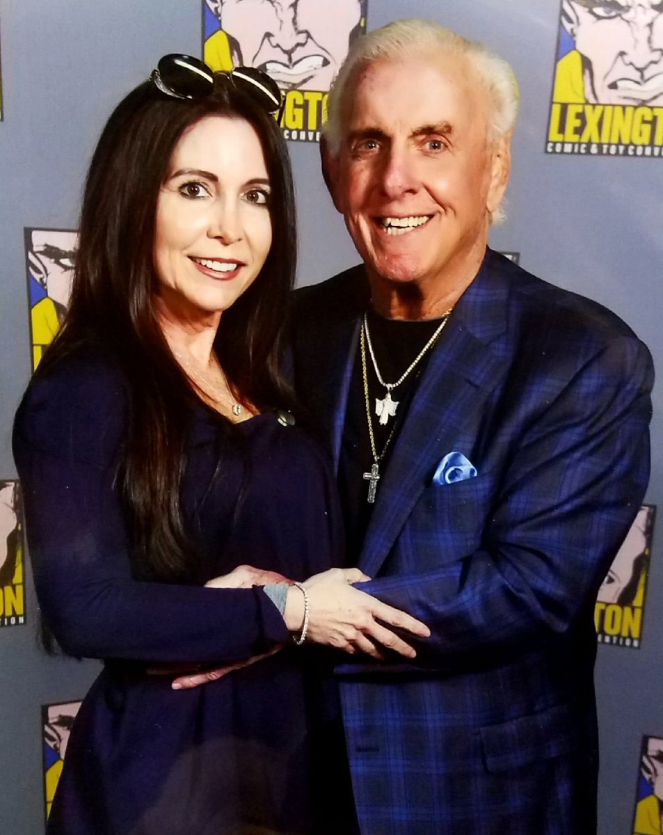 ric flair on twitter lexington comic and toy convention wooooo