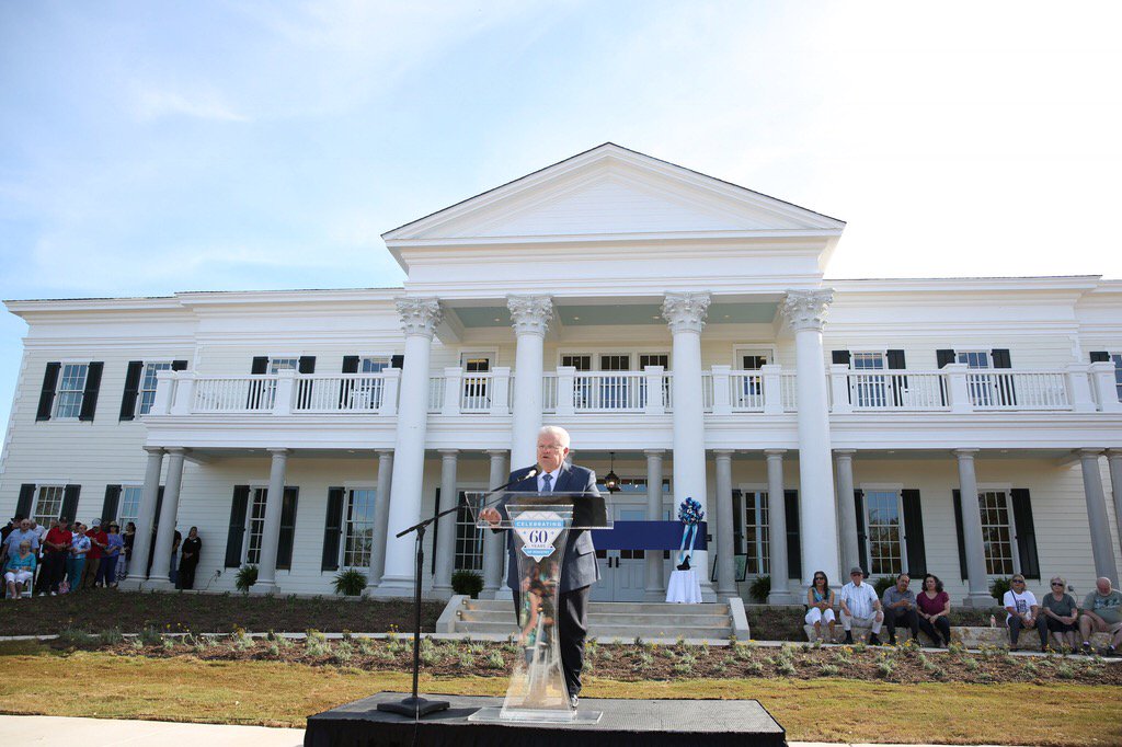 HageeMinistries's tweet photo. Today was the fulfillment of Phase 1 of @pastorjohnhagee’s vision to give hope to unborn children through the dedication of the Sanctuary of Hope Joe & Van Mabee Home. Take a tour of the inside of the building by viewing our Instagram Stories. #60YearsOfMinistry https://t.co/THmPSb2qxf