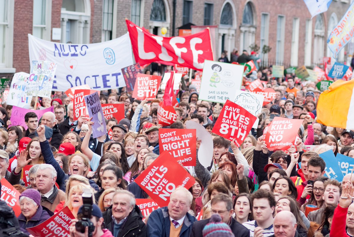 theRallyforLife's tweet photo. Save 8 Rally held in Dublin City Centre today saw tens of thousands rally for Life #save8rally #savethe8th https://t.co/ecxKOp4snq
