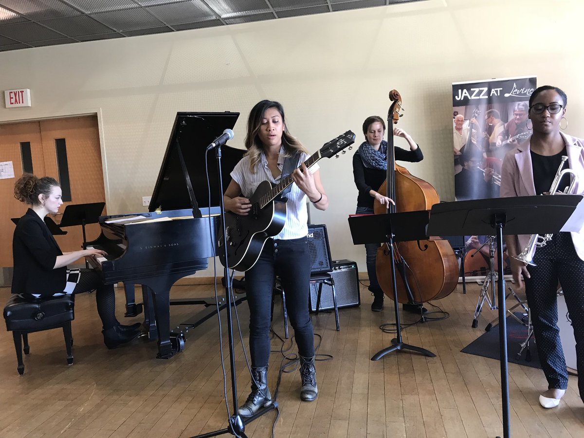 AmbTomKelly's tweet photo. @elcaminocollege jazz artists starred today at the Washington Women in Jazz Festival’s Young Artist Showcase. @ECCUnion https://t.co/G0QGQQYLxm