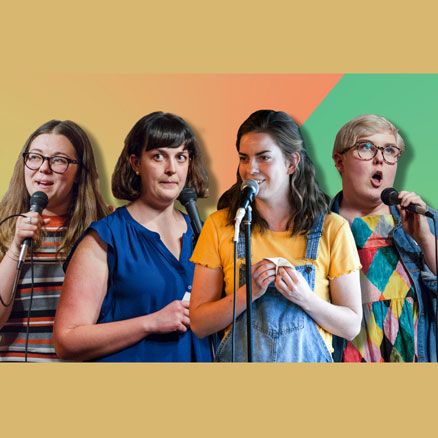 canberracomedy's tweet photo. This showcase of emerging female comics from #CBR is ready to school you in the feminine arts of pissing off archaeologists from the future, preparing for your post-mortal life as a ghost and quitting things in the original Latin. 2 nights, Civic Pub

https://t.co/g8j3XbeegZ https://t.co/8tlyHaJFvw