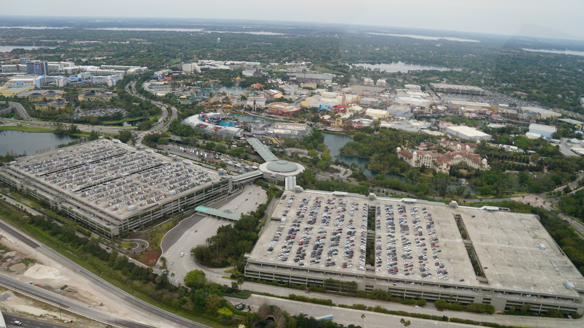 bioreconstruct on X: Current expansion of the Universal Orlando Team Member parking garage. / X