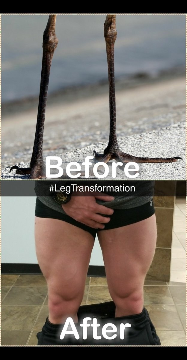 DrTitanz's tweet image. #LegTransformation #birdlegs