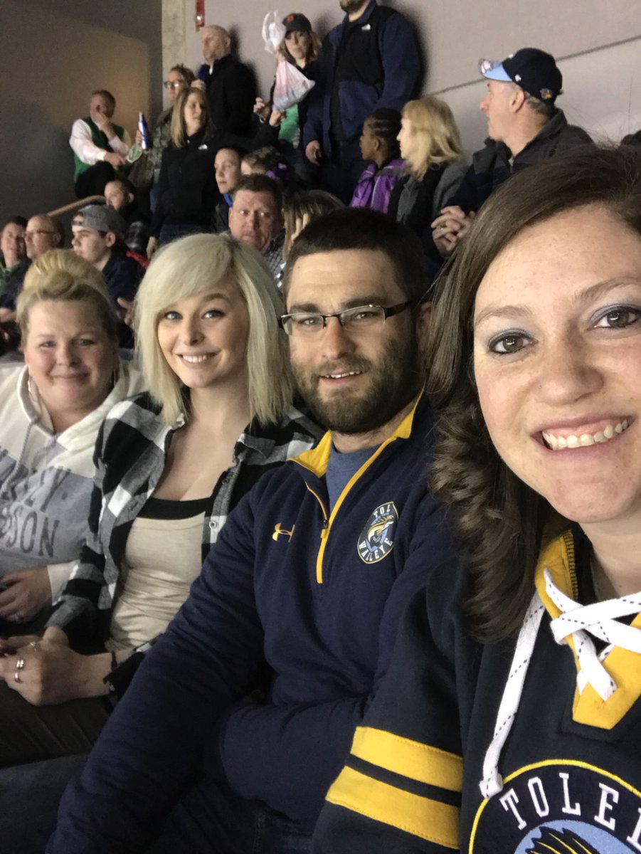 jlamos33's tweet photo. Can’t think of a better place to celebrate my 30th birthday!! GO WALLEYE!! Hit somebody!!! @ToledoWalleye https://t.co/xX662zKglq