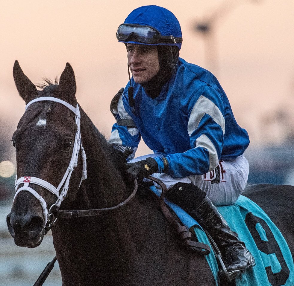 alett15's tweet photo. 🐴 VENEZOLANOS 🇻🇪 rumbo al @KentuckyDerby 2018. Junior Alvarado ganó con Enticed el Gotham Stakes en Aqueduct y Javier José Castellano se llevó el San Felipe Stakes con Bolt D’Oro en @santaanitapark @TheNYRA @Juniorjockey @jjcjockey https://t.co/iSBv3H1hvB