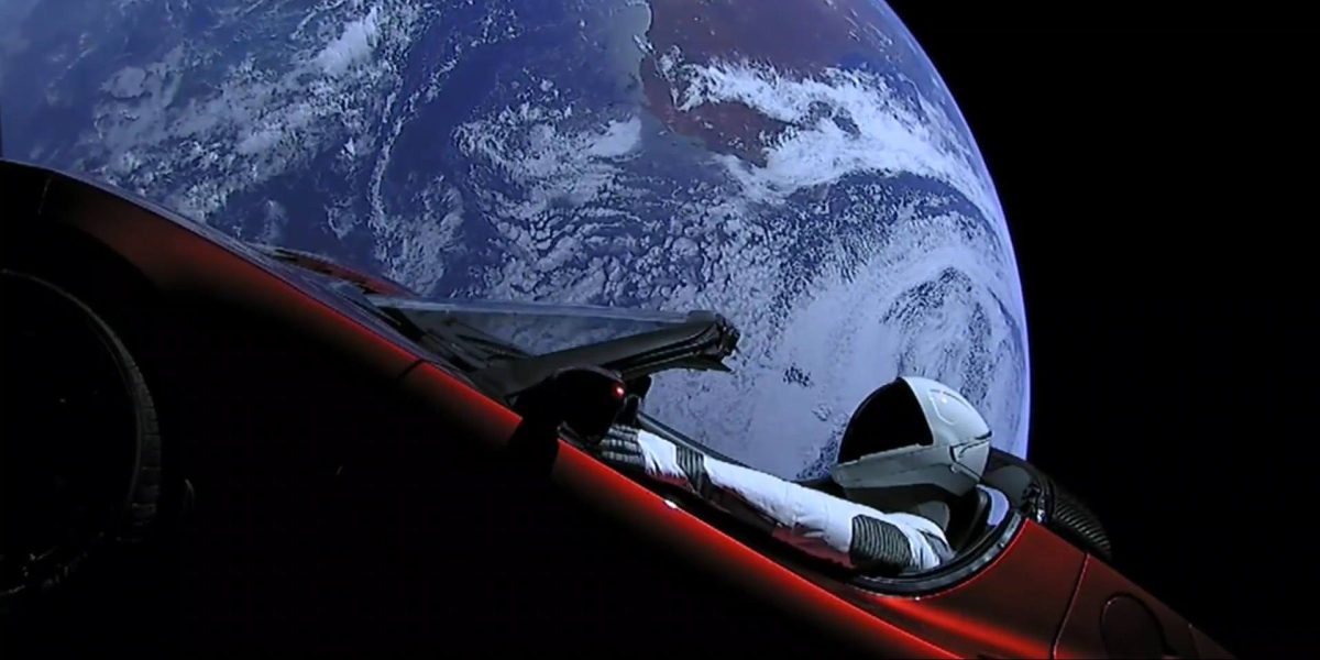 Elon Musk releases beautiful new video of Tesla Roadster and ‘Starman’ launching into space on SpaceX’s Falcon Heavy wp.me/p3P83g-gu6