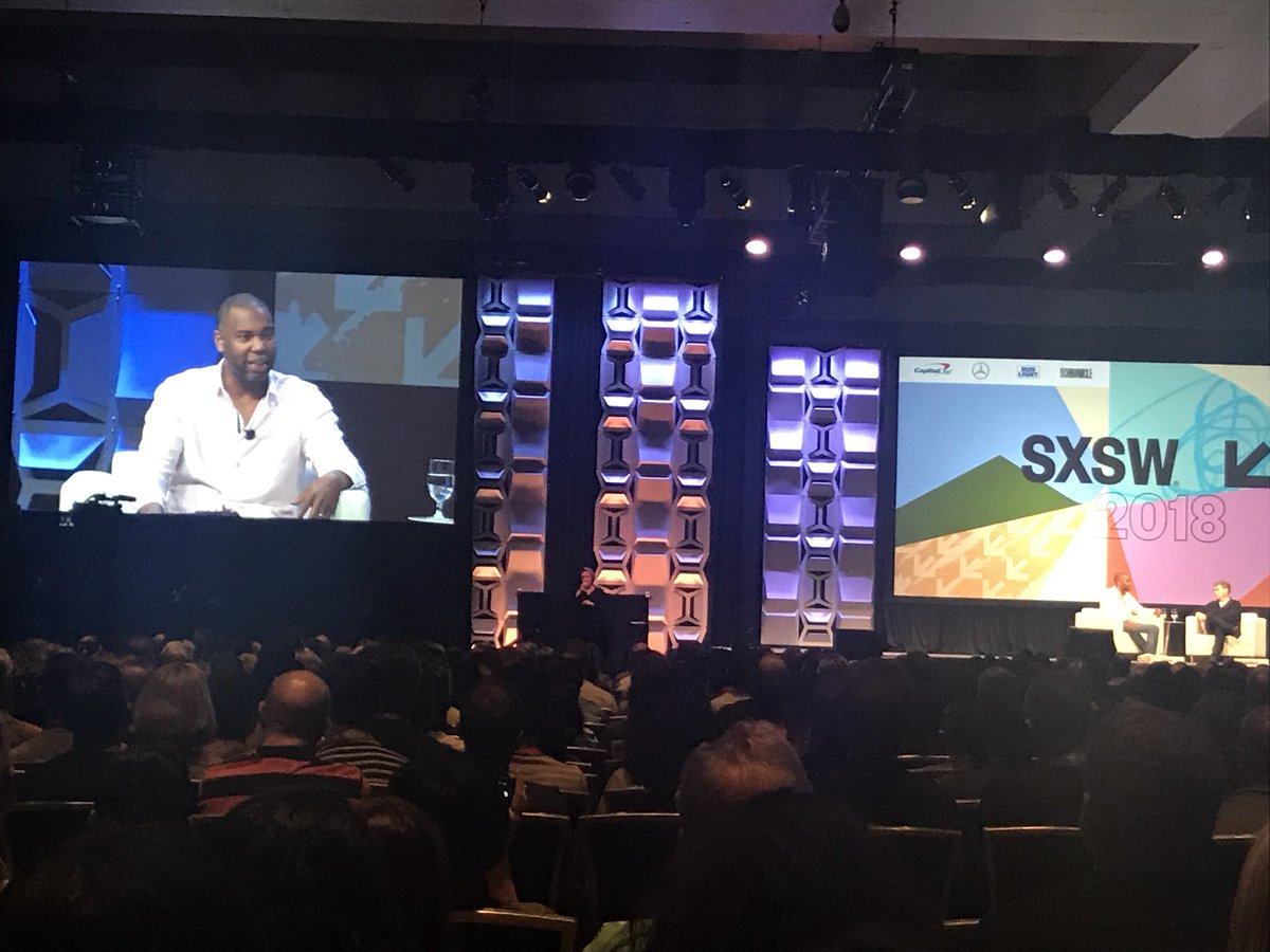 #TaNehisiCoates on race, on Trump, on #BlackPanther, and on the role of the journalist. #SXSW with @atlantic57